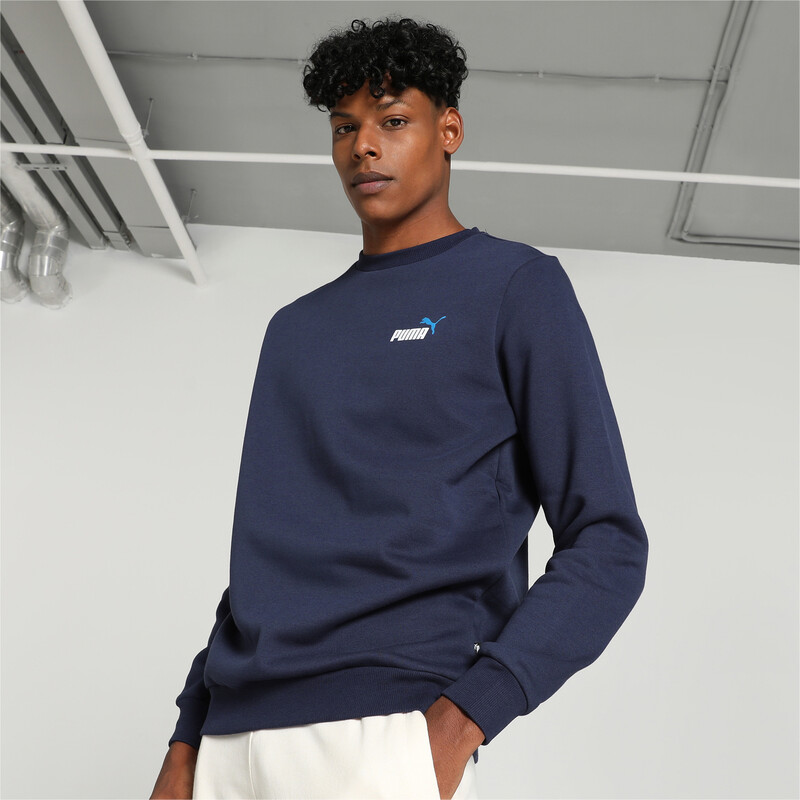 

Men's PUMA Essentials 2 Colour Small Logo Crew Neck Sweatshirt