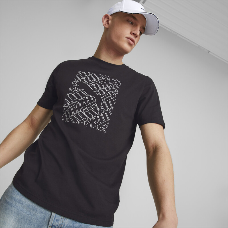 

Men's PUMA Graphics Cat Regular Fit T-Shirt