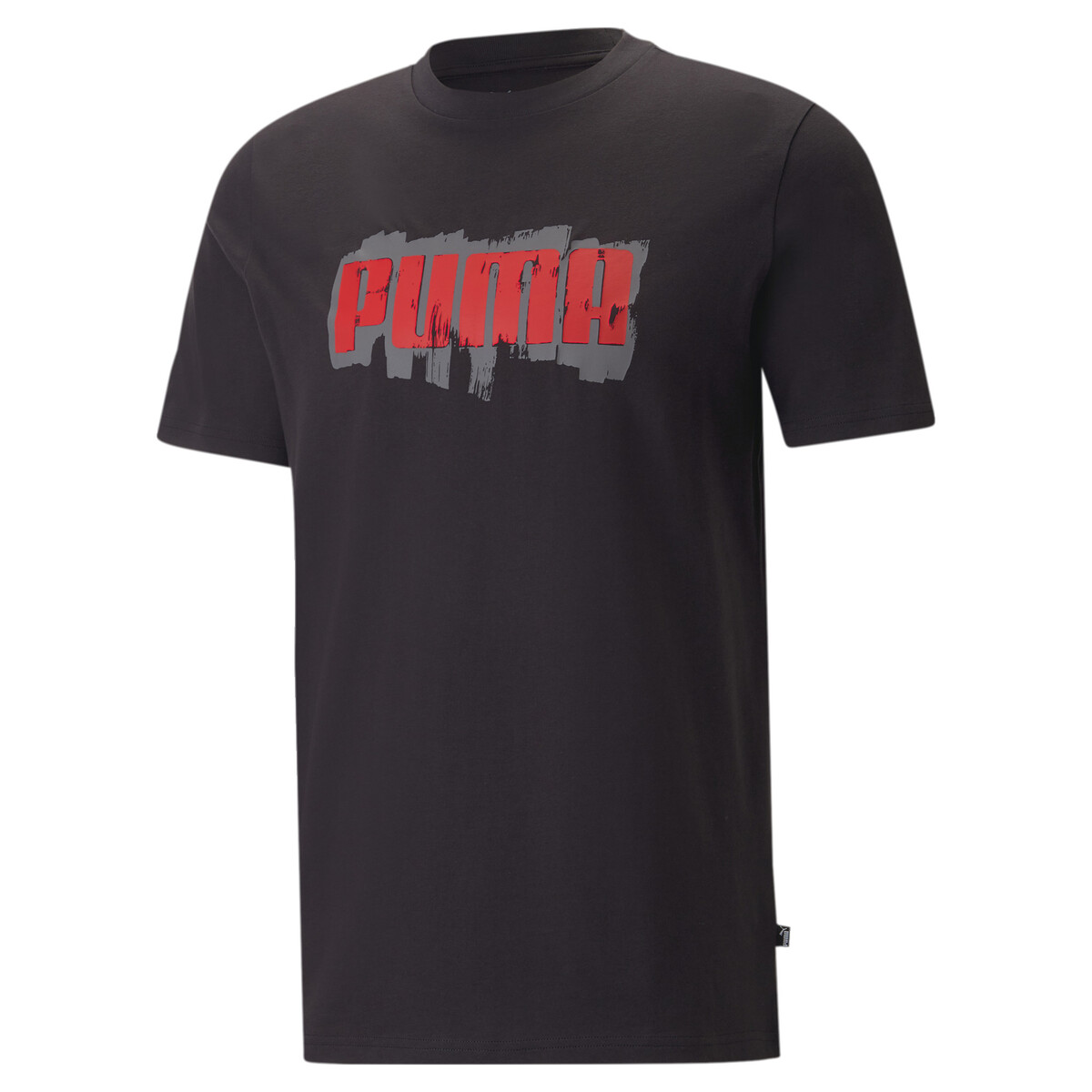 Graphics Wording T-Shirt Men in Black by PUMA, XS