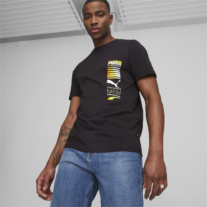 

Men's PUMA Graphics Multicolor Regular Fit T-Shirt