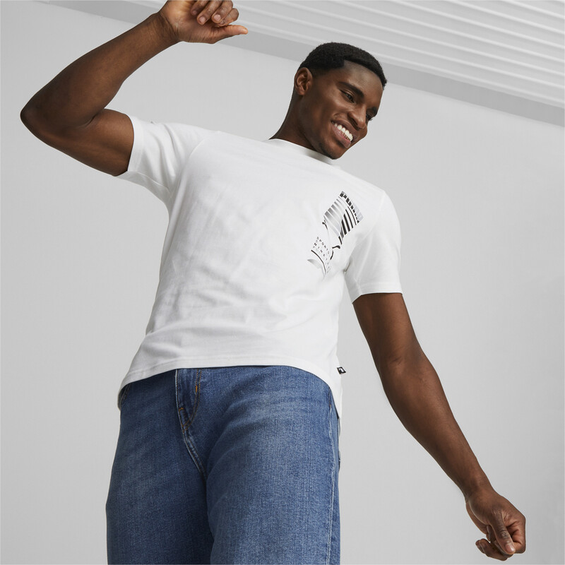 

Men's PUMA Graphics Multicolor Regular Fit T-Shirt