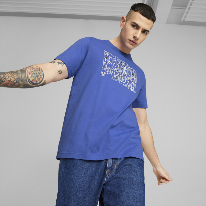 

Men's PUMA GRAPHICS Summer Regular Fit T-Shirt, Blue