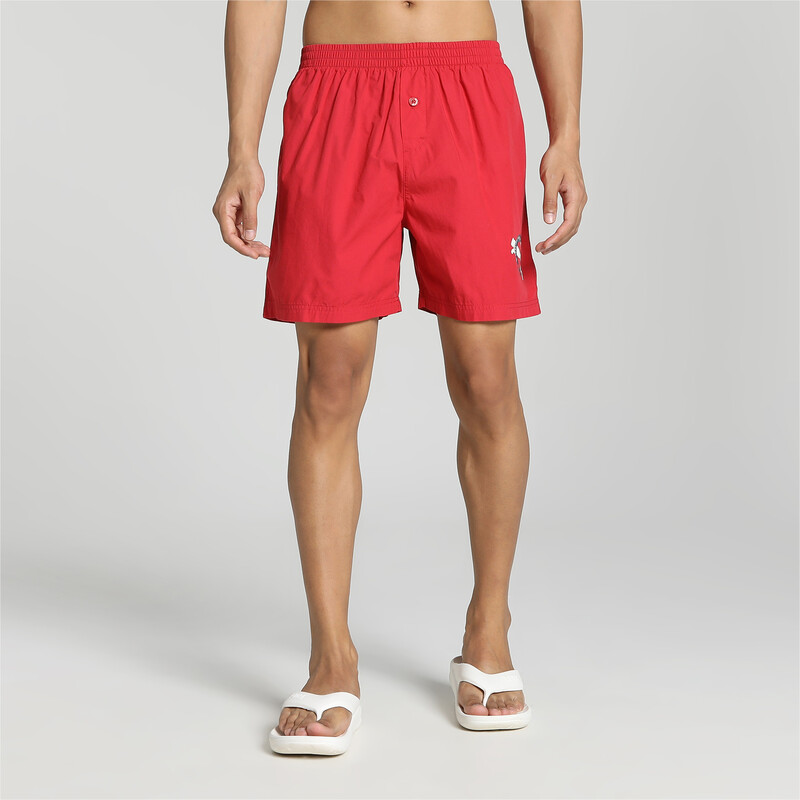 Men s PUMA Woven Boxers Pack Of 1 in American Beauty size L