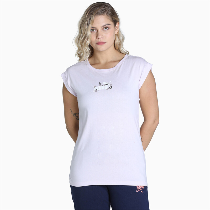 

Women's PUMA Essential Sleeveless T-Shirt, Violet
