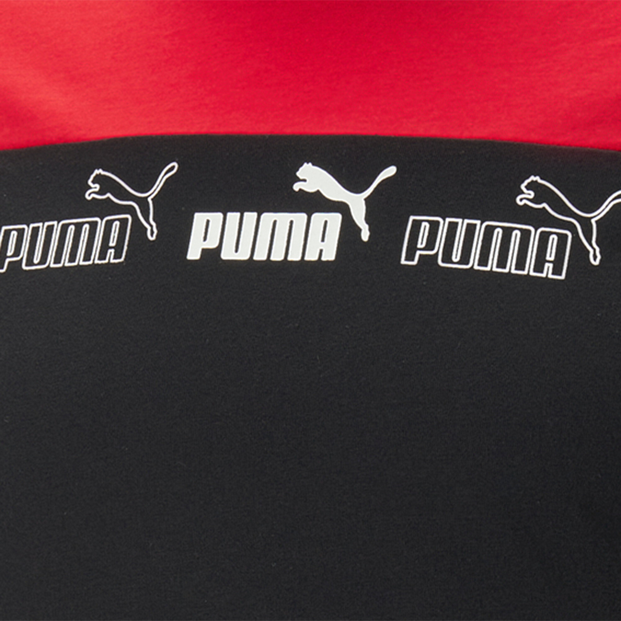 Men's Puma Around The Block T-Shirt, Red, Size L, Clothing