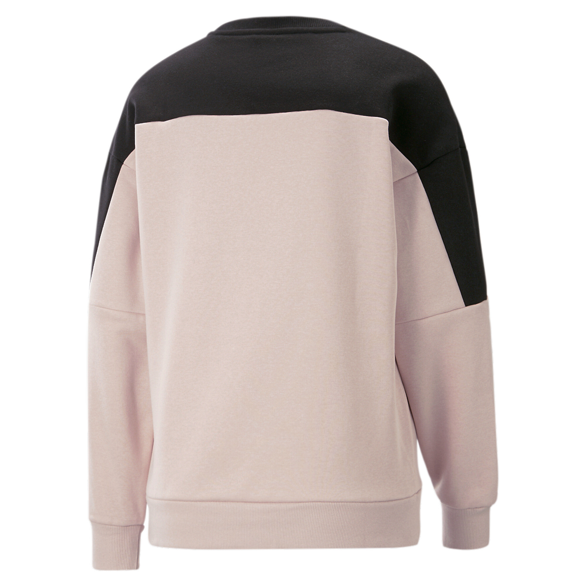 Women's Puma Around The Block Crew Neck Sweatshirt, Pink, Size M, Clothing