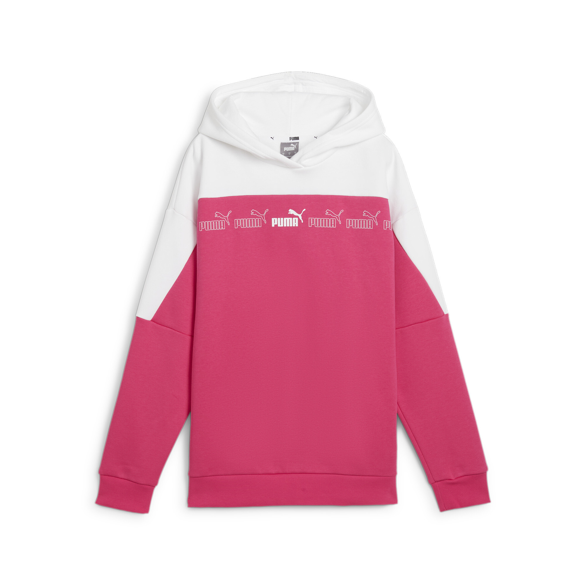 Women's Puma Around The Block Hoodie, Pink, Size XL, Clothing