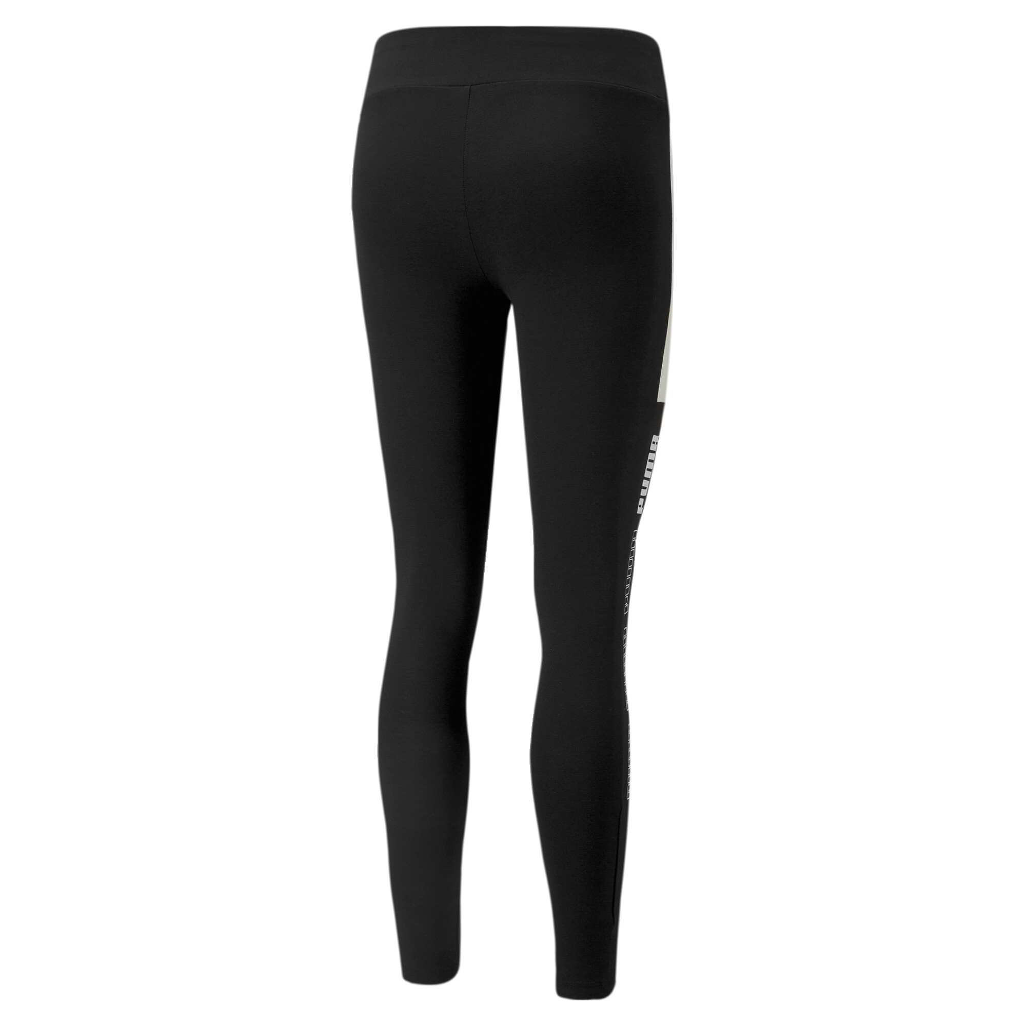 Women's Puma Around The Block Leggings, Black, Size 3XL, Clothing