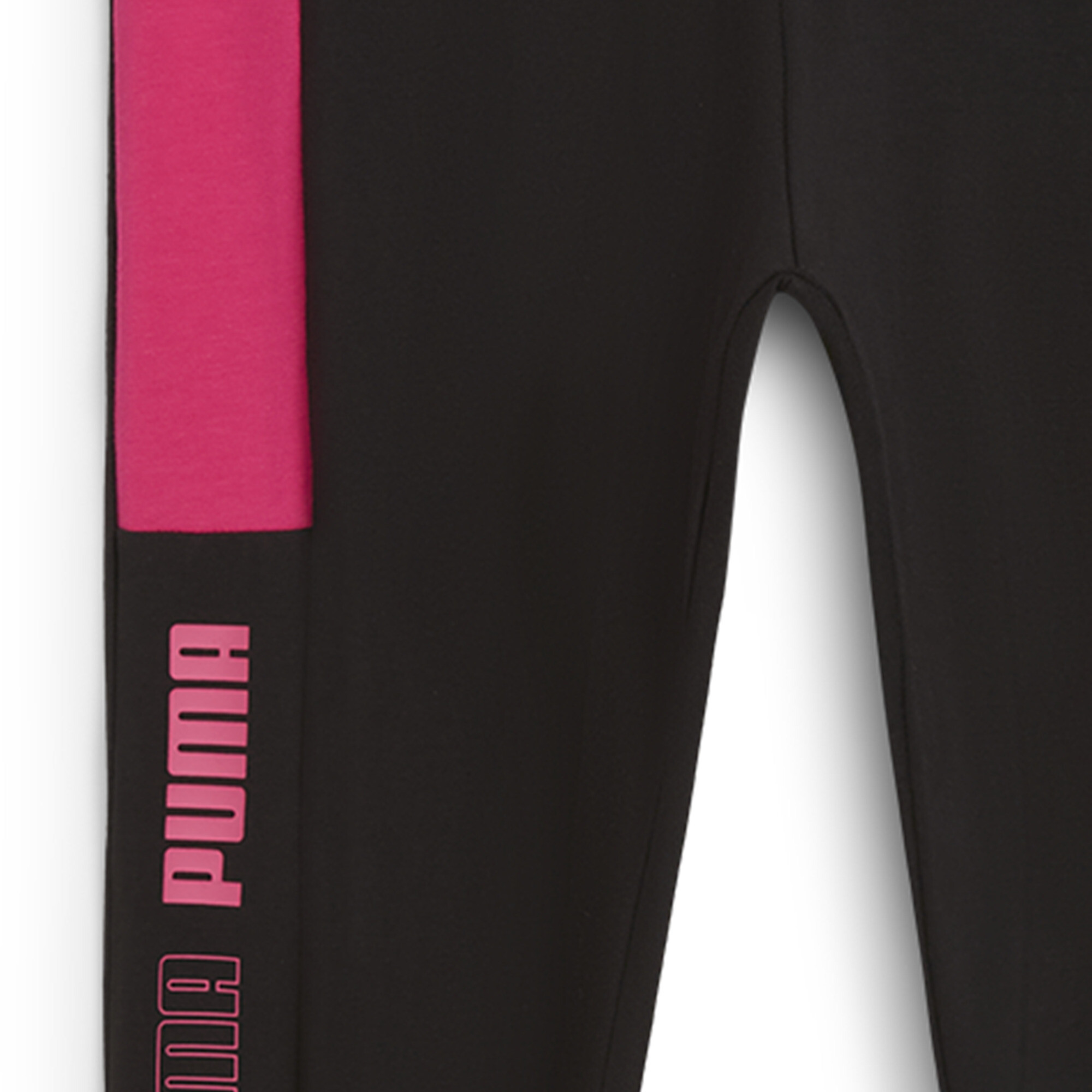 Around the Block legging voor Dames, Roze/Zwart, Maat S | PUMA