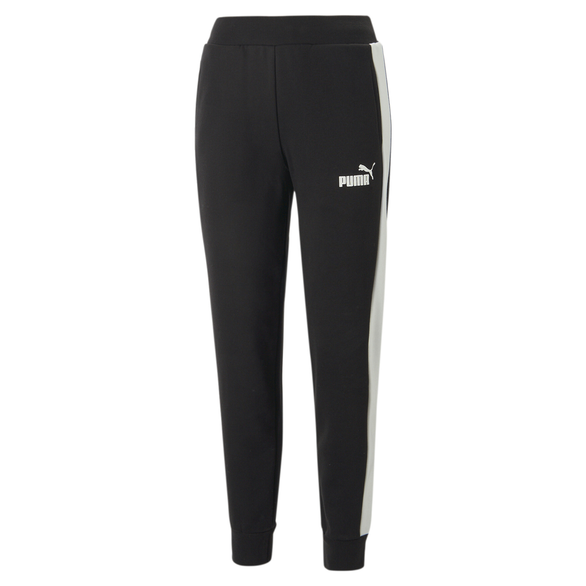 Women's Puma Around The Block Pants, Black, Size M, Clothing