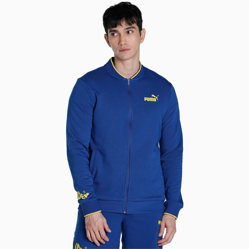 

Men's PUMA X1DER Core Logo Jacket, Black/blue