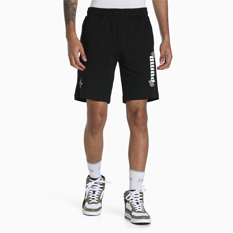 

Men's PUMA X1DER Grunge Logo Shorts, Black