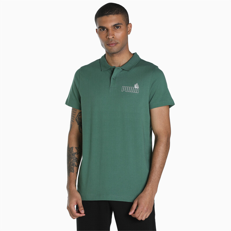 

Men's PUMA X1DER Logo Polo T-Shirt, Brown
