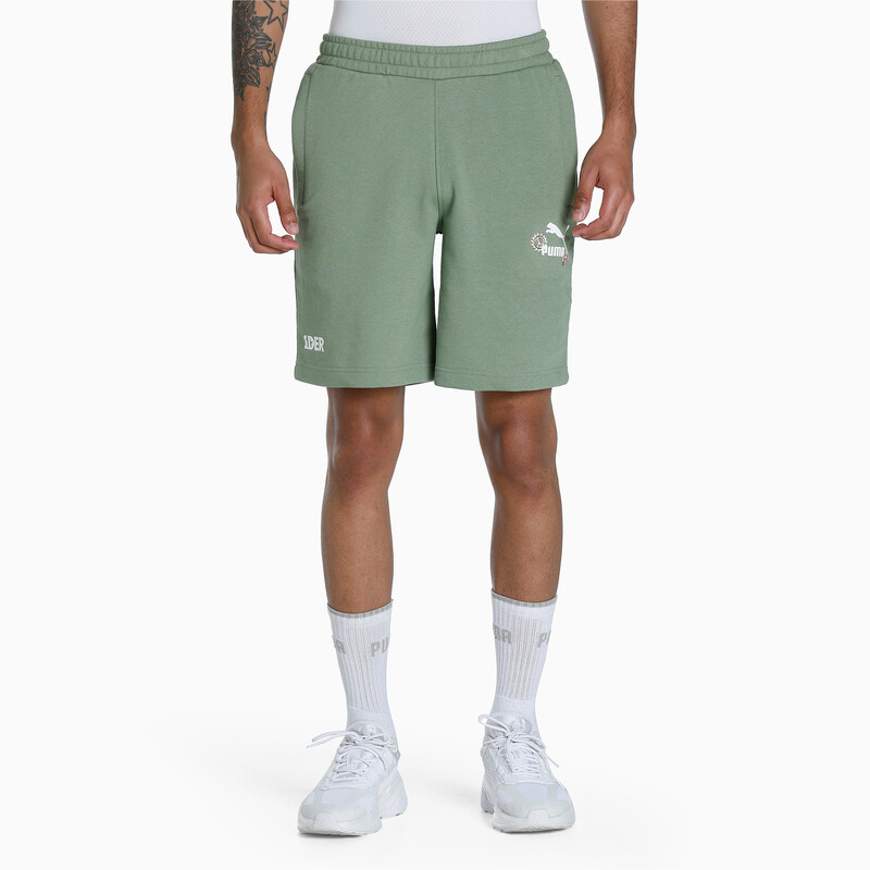 

Men's PUMA X1DER FeelGood Regular Fit Shorts, Gray/green