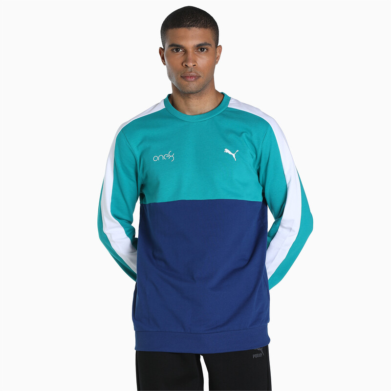 

Men's PUMA X One8 Colorblock Crew-Neck Sweatshirt