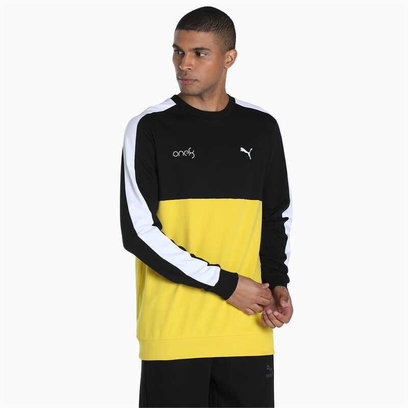 

Men's PUMA X One8 Colorblock Crew-Neck Sweatshirt