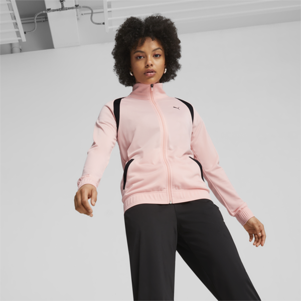 Classic Tricot Tracksuit OP Women, Peach Smoothie, large-ZAF