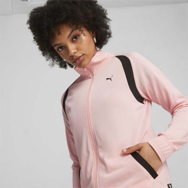 Classic Tricot Tracksuit OP Women pink PUMA South Africa