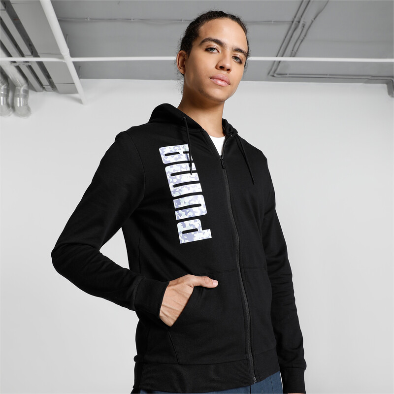 

Men's PUMA Pixelated Logo FP Slim Fit Hoodie