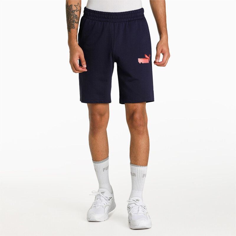 Men's PUMA Multi Logo Knitted Shorts