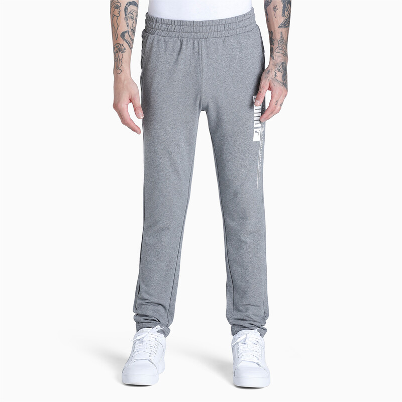 

Men's PUMA Futuristic Graphic Slim Fit Pants, Gray