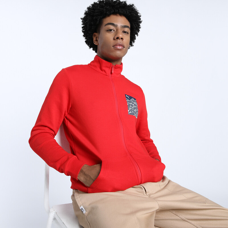 

Men's PUMA Graphic Logo Slim Fit Jacket