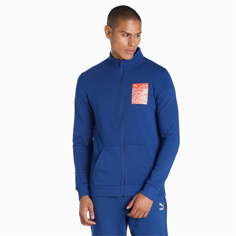 

Men's PUMA Graphic Logo Slim Fit Jacket