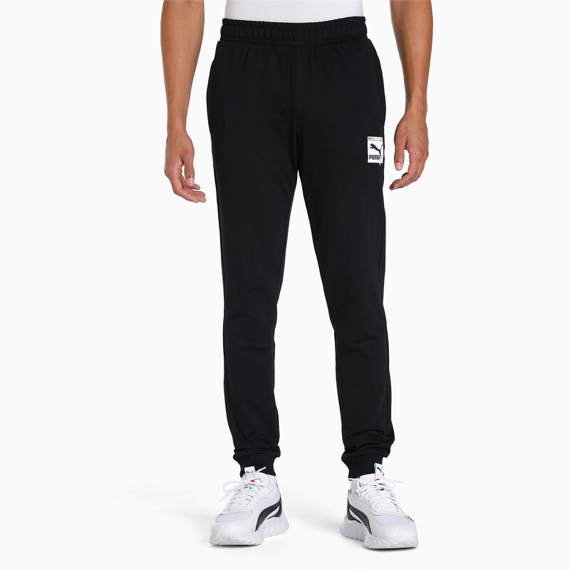 

Men's PUMA Cell Graphic Knit Slim Fit Pants, Black