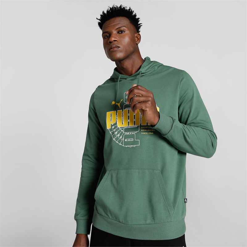 

Men's PUMA Ring Graphic Regular Fit Hoodie
