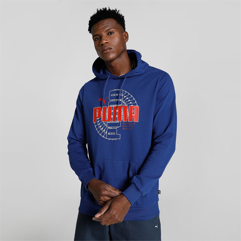 

Men's PUMA Ring Graphic Regular Fit Hoodie