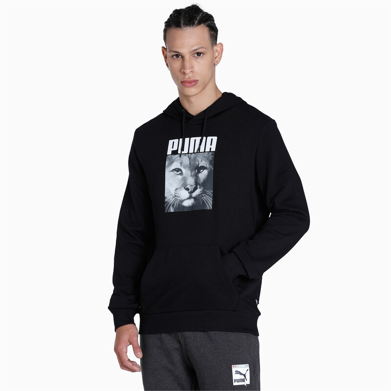 

Men's PUMA Cat Graphic Regular Fit Hoodie