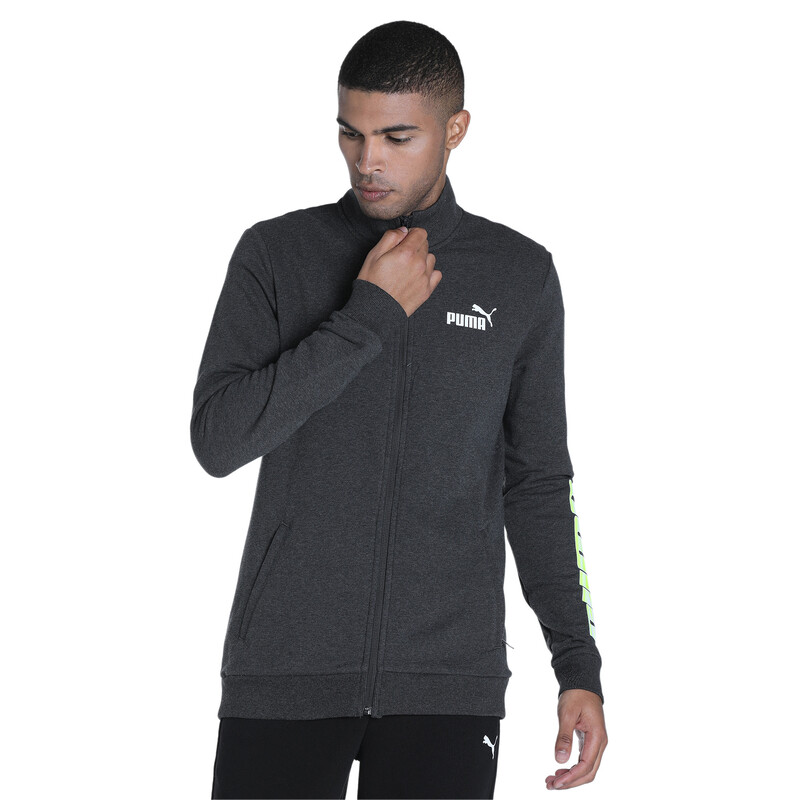 

Men's PUMA Abstract Logo Knitted Slim Fit Jacket