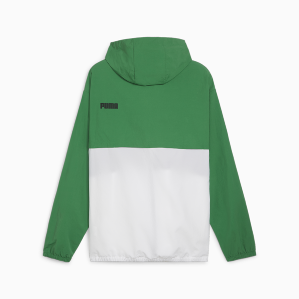 Rompevientos con capucha para hombre, Archive Green, large-ARG