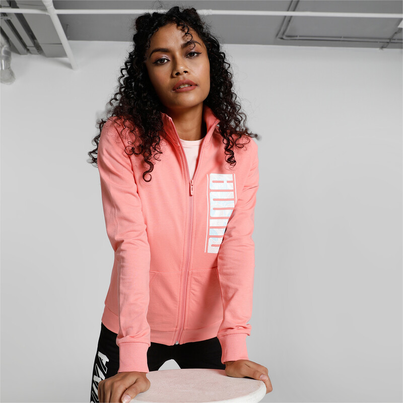 

Women's PUMA Abstract Graphic Regular Fit Jacket, Pink