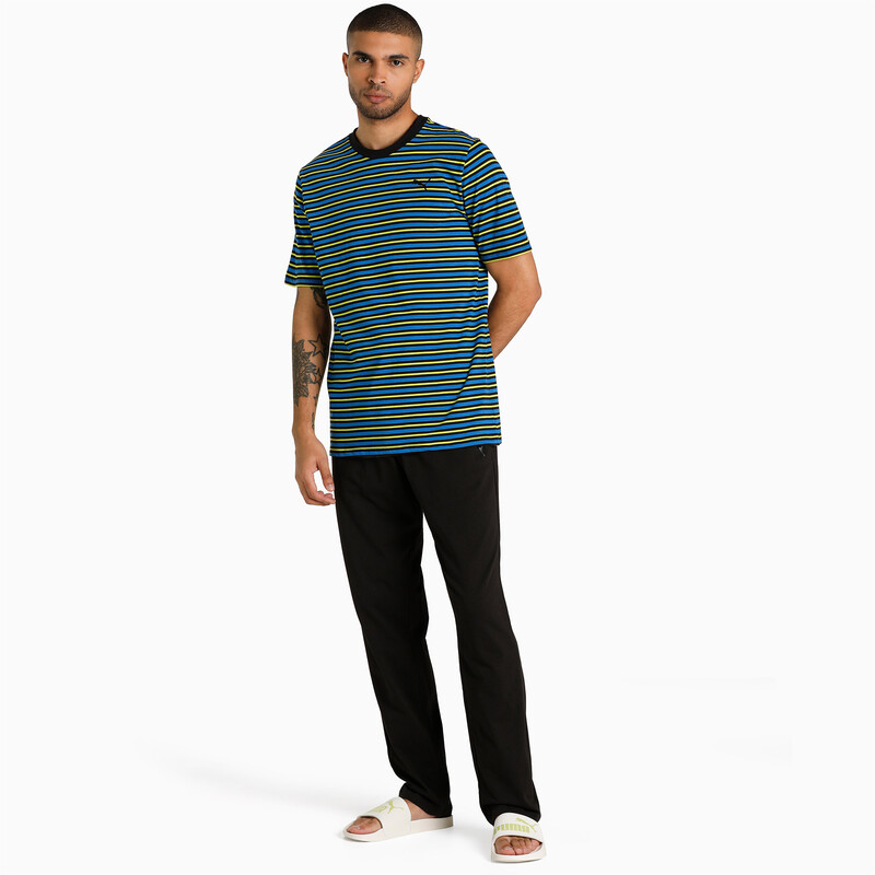 

Men's PUMA Striped T-shirt Joggers Set