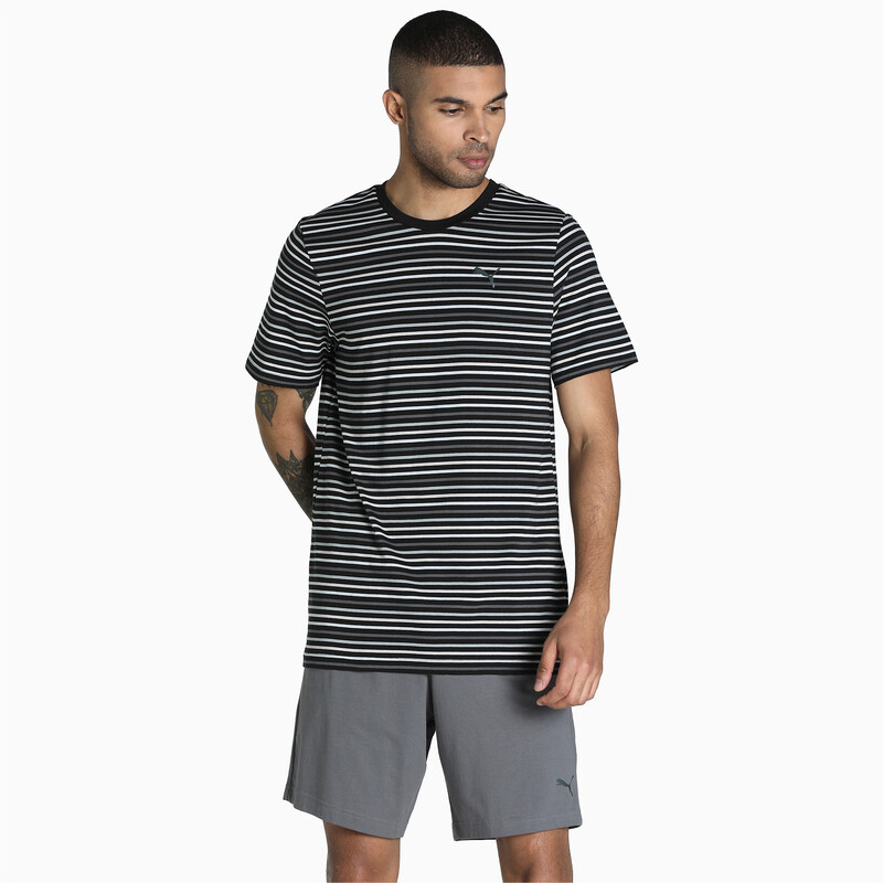 

Men's PUMA Stripe T-Shirt & Shorts Set