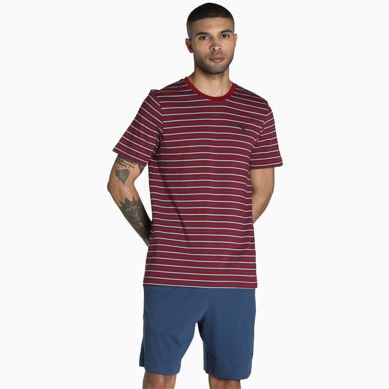 

Men's PUMA Stripe T-Shirt & Shorts Set