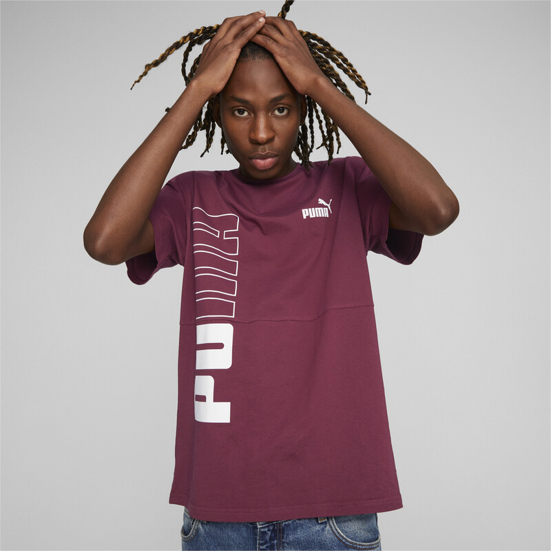 

Men's PUMA POWER Tee, Dark jasper