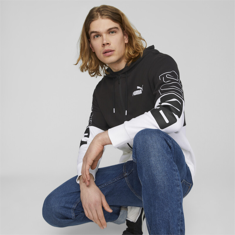 

Men's PUMA POWER Full-Zip Hoodie
