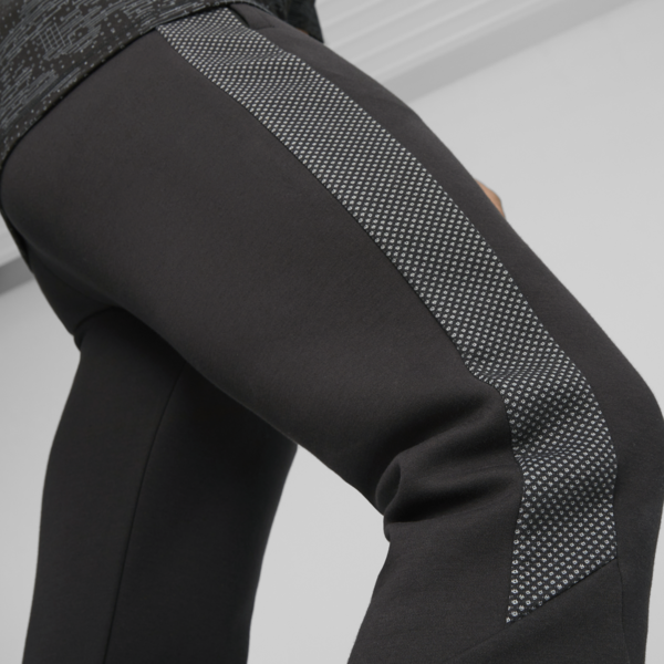 EVOSTRIPE Men's Sweatpants, PUMA Black, large-ZAF