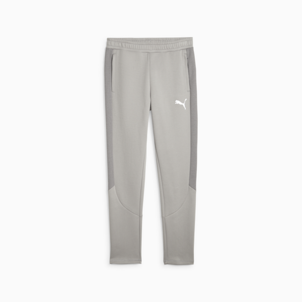 EVOSTRIPE Men's Sweatpants, Concrete Gray, large-ZAF