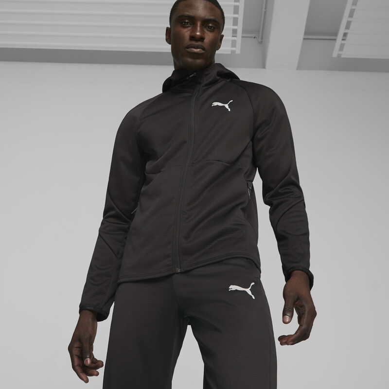 

Men's PUMA EVOSTRIPE Full-Zip Hoodie