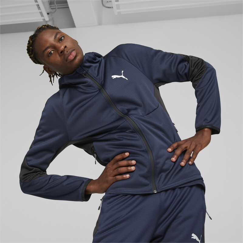 

Men's PUMA EVOSTRIPE Full-Zip Hoodie