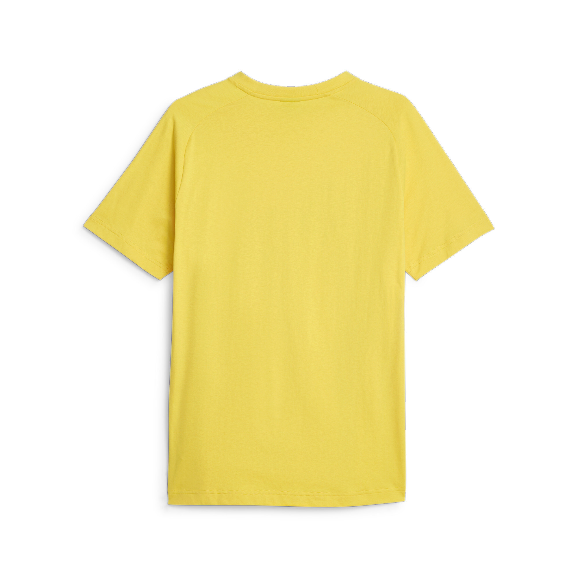 Men's PUMA DYNA-MIX Graphic T-Shirt In Yellow, Size XS