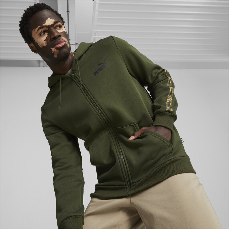 

Men's PUMA ESS TAPE CAMO Full-Zip Hoodie
