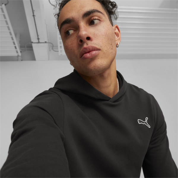 Better Essentials Men's Hoodie, PUMA Black, large-MEX