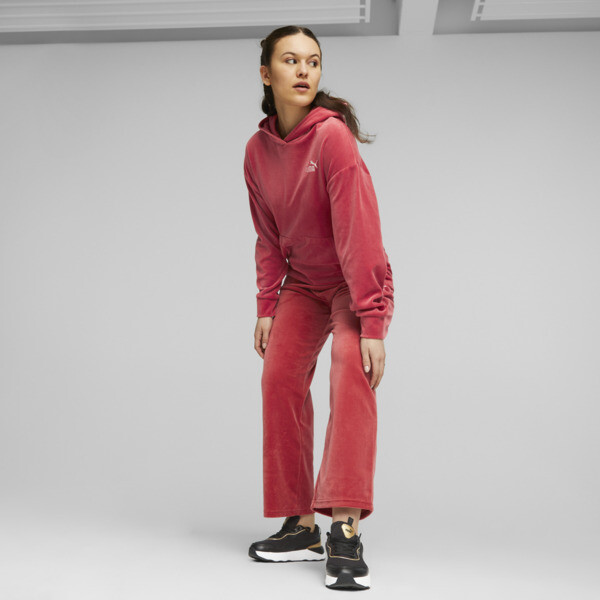 Red puma pants hotsell