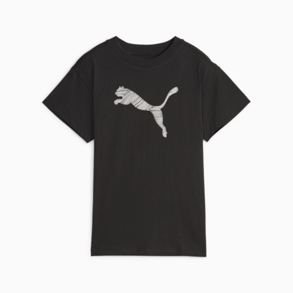 HER Women's Tee, PUMA Black, large-ZAF