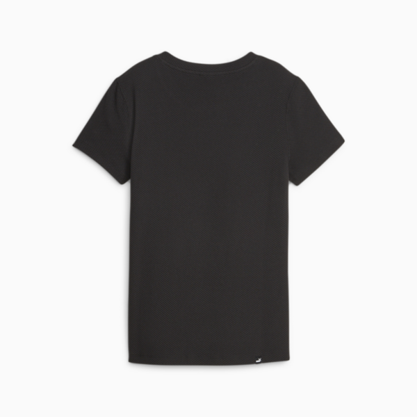 HER Women's Structured Tee, PUMA Black, large-ZAF