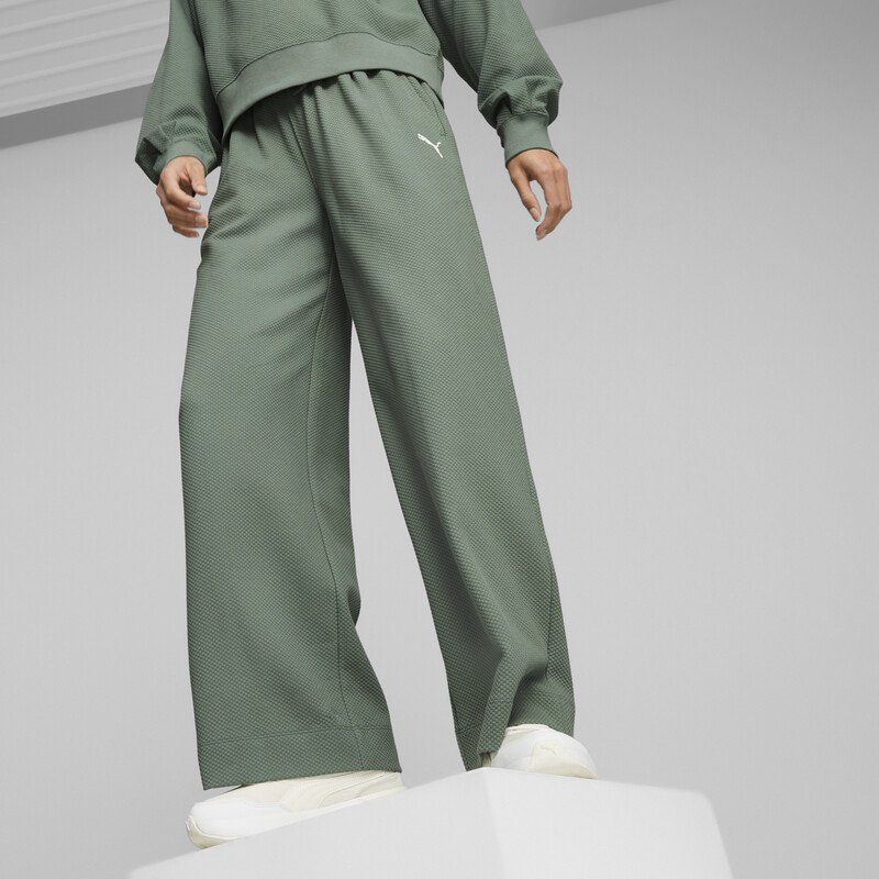 

Women's PUMA HER Straight Pants, Eucalyptus